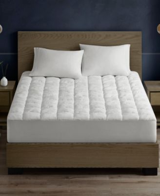 Dream Puff Overfilled Down Alternative Mattress Pad, Queen