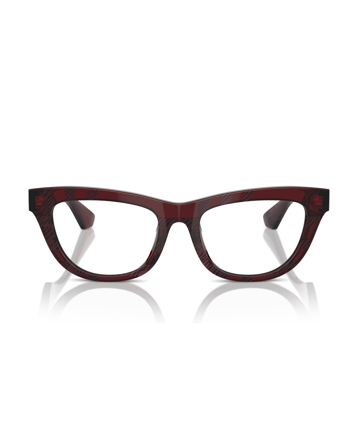 Burberry Women's Eyeglasses, Be2406u In Check Violet