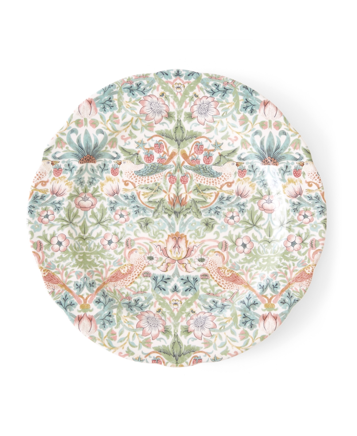 Spode Morris & Co. Strawberry Serving Platter In Multi