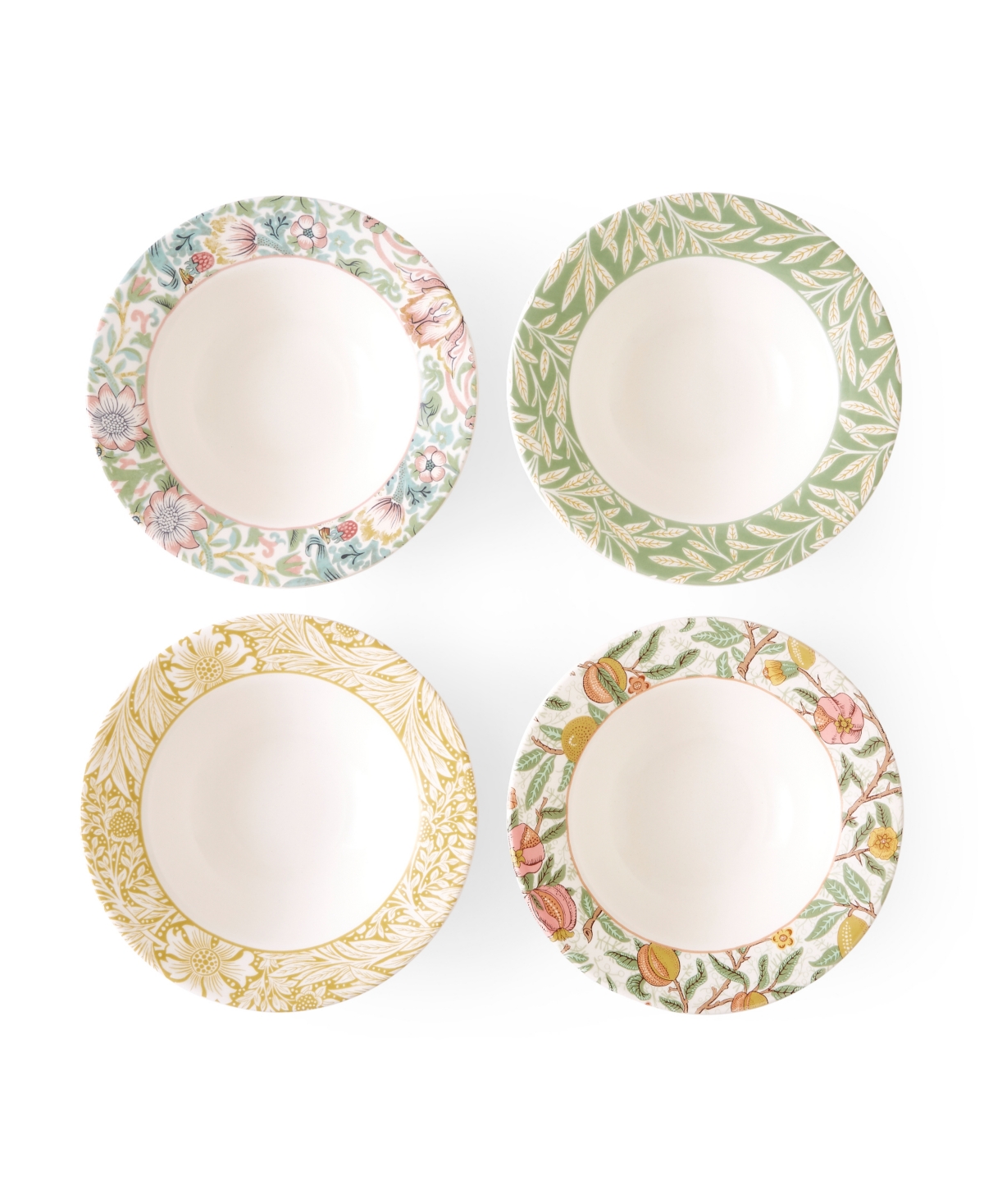 Morris & Co. Cereal Bowls, Set of 4 - Multi