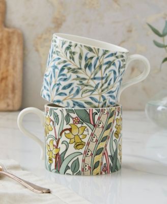 Morris & Co. Mugs, Set of 2