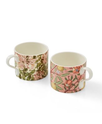 Morris & Co. Mugs, Set of 2