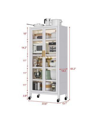 Streamdale Kitchen Storage Cabinet Microwave Oven Shelf, Organizer