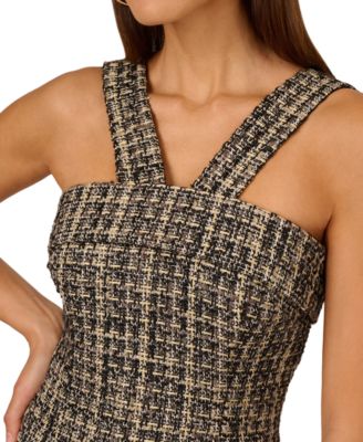 knee length dresses for ladies Sleeveless Tweed Mini Dress – Endless Rose main image 1