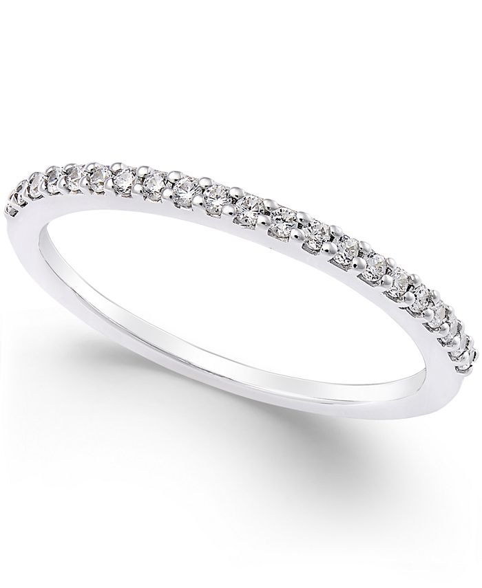 Macys platinum clearance rings