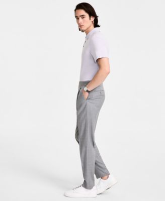 Men's Slim-Fit Wool Dress Pants