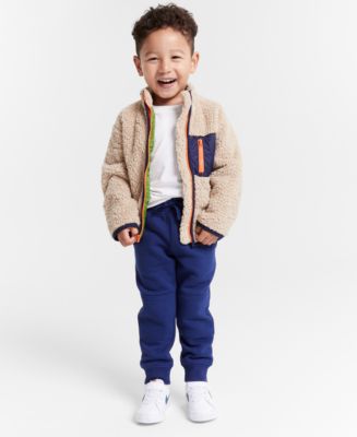 Epic Threads Toddler Boys Colorblocked Faux Sherpa Jacket Created for Macy s Macy s