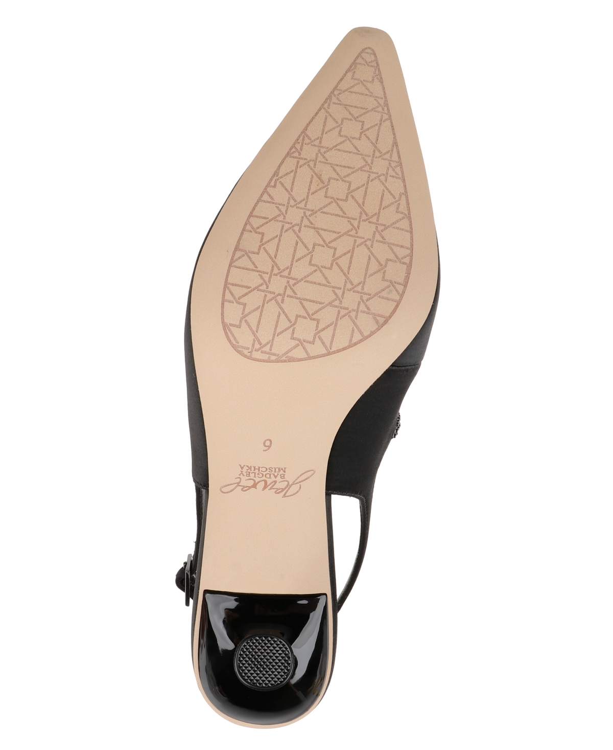 Jewel Badgley Mischka Women's Tierney Slingback Pumps In Champagne Satin