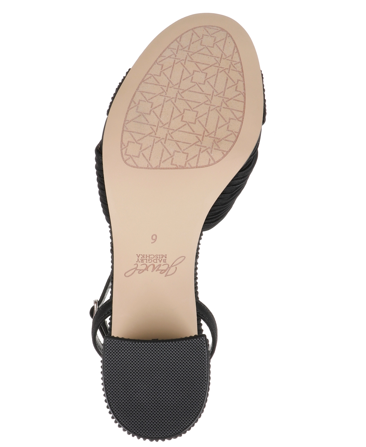 JEWEL BADGLEY MISCHKA WOMEN'S HUDSON KNOT BLOCK HEEL EVENING SANDALS 