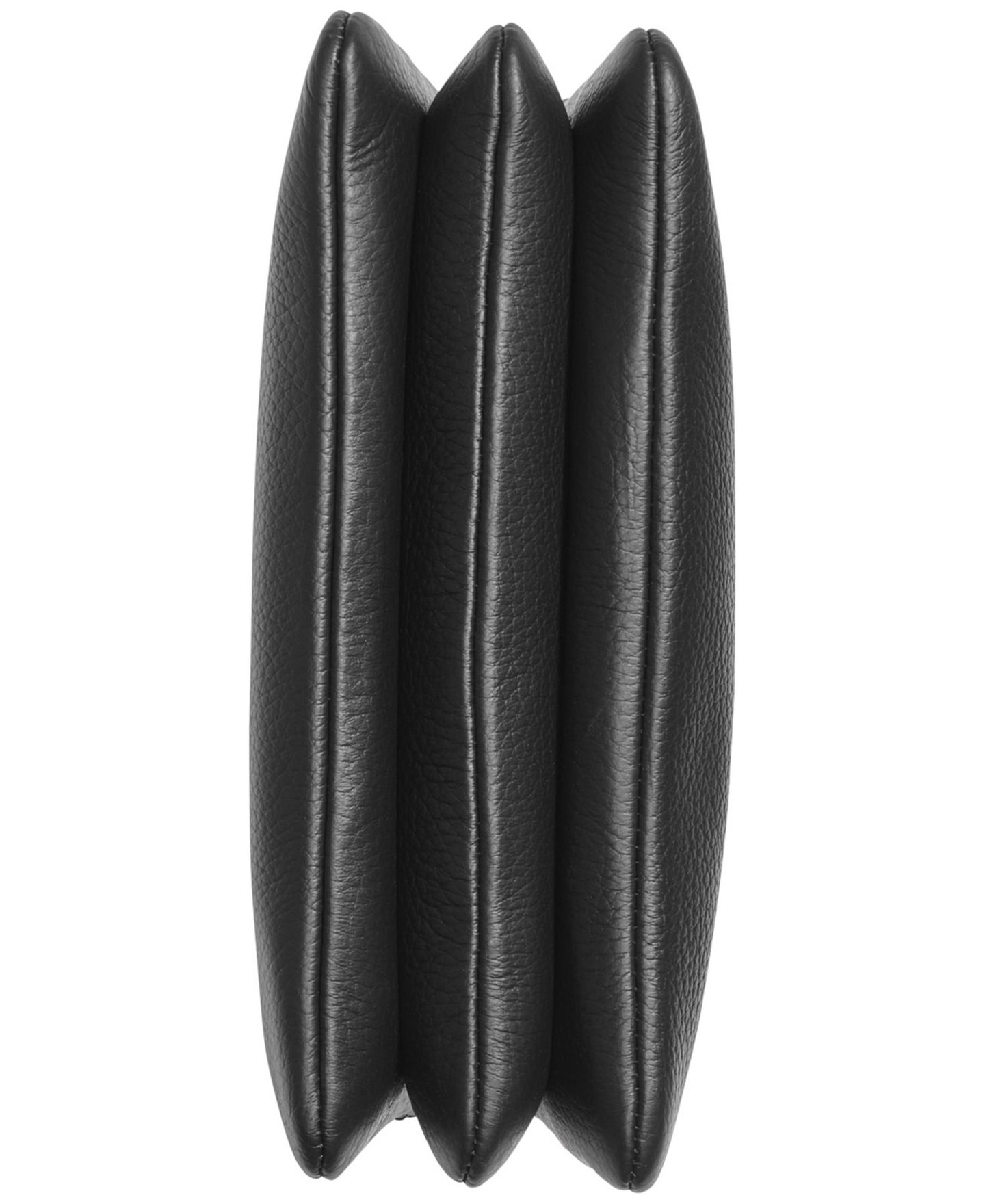 Женская сумка Donna Karan New York Glenwood Zippered Leather Small Crossbody with Tassel Detail, цвет: Чёрный / Золотой, вариант 1 — фото 5