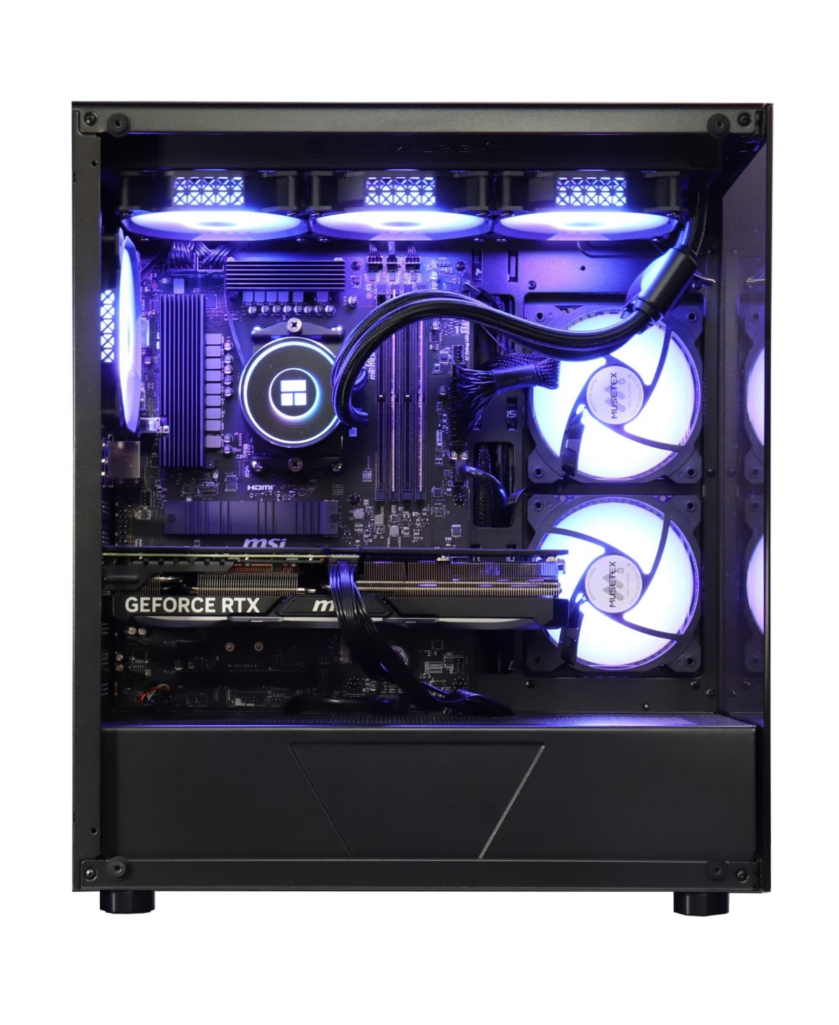 Cobratype Titanoboa Gaming Desktop Pc - Amd Ryzen 7 7800X3D Processor, GeForce Rtx 4070 Super Graphics, 32GB DDR5 Ram, 2TB NVMe, WiFi, Windows 11 Home