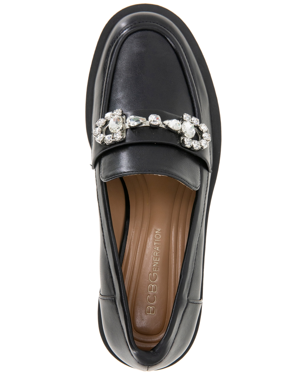 BCBGeneration Women's Carli Embellished Bit Loafers