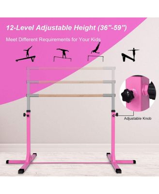 Adjustable Gymnastics Horizontal Bar for Kids