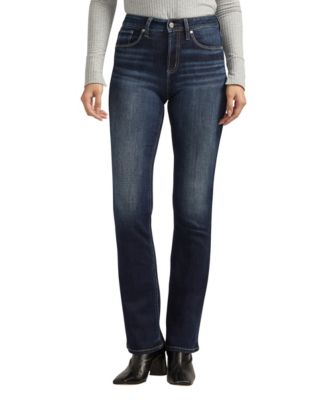 Silver Jeans Women's Avery High Rise Curvy Fit Slim Bootcut