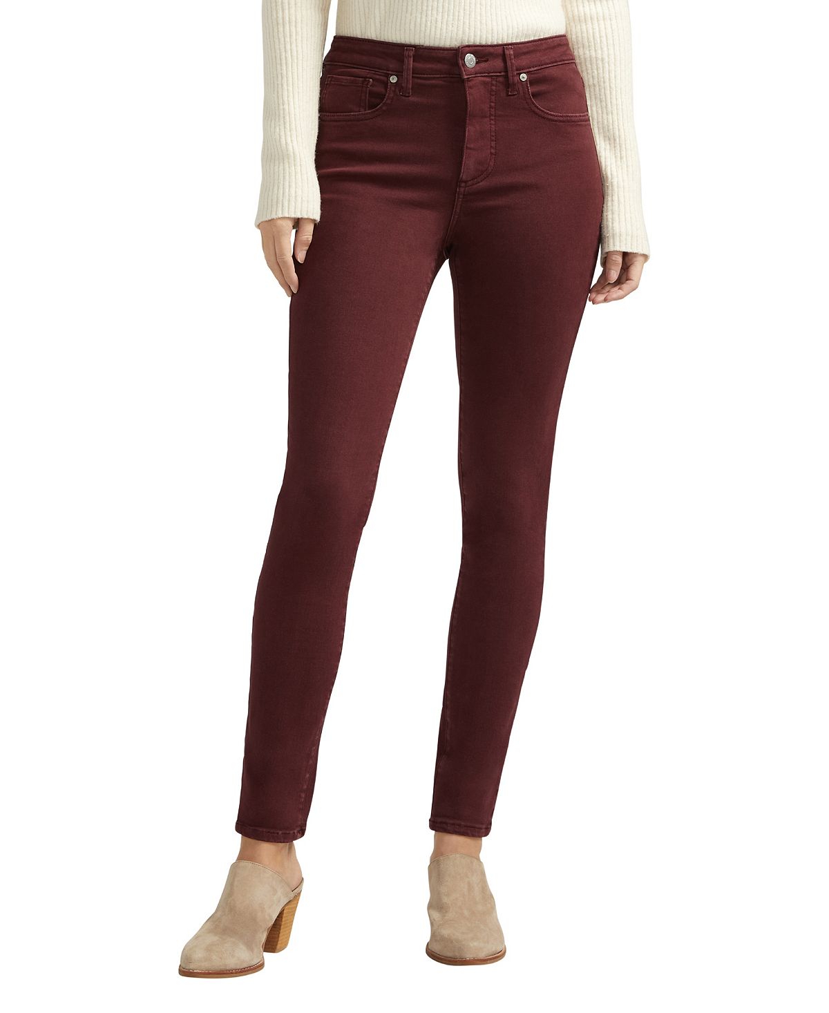 Silver Jeans Co. Women's Isbister High Rise Skinny Leg Jeans view 1 — MAYCSS fashion products