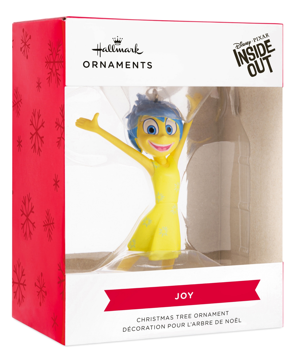 Hallmark Disney Pixar Inside Out Joy Christmas Ornament In Multi-colored