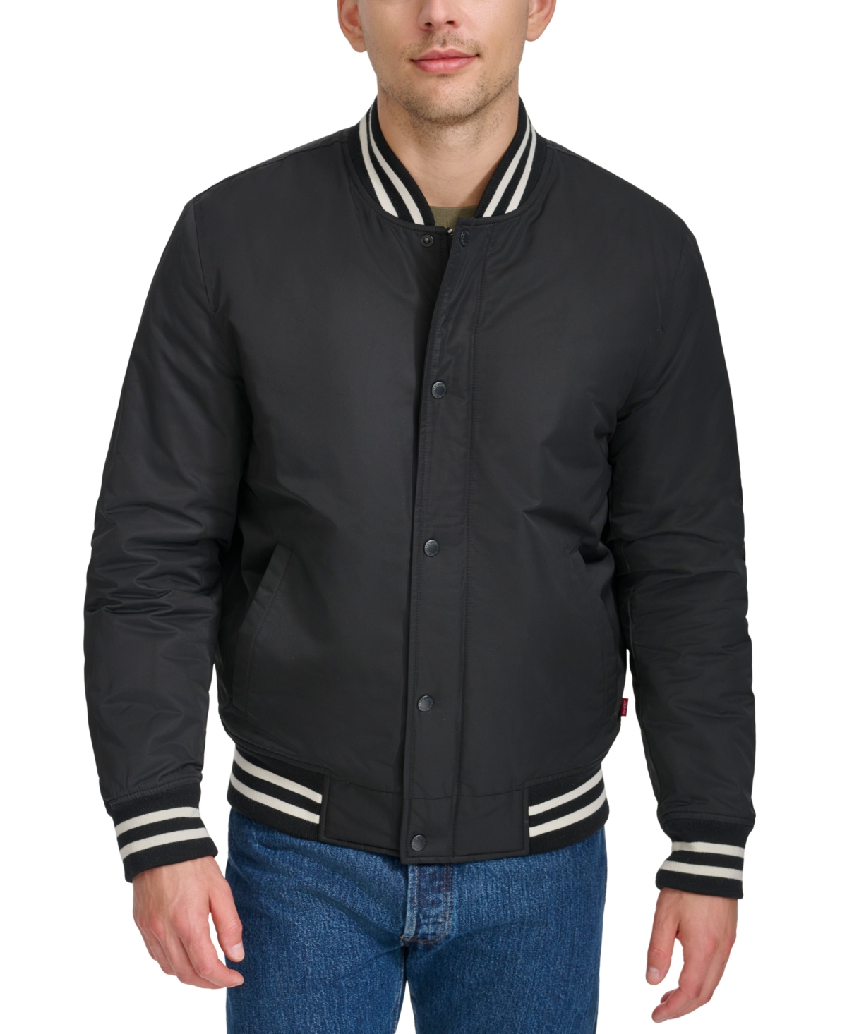 Levi's varsity bomber jacket clearance