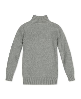 Boys Organic Long Sleeve Half Zip Pullover Sweater