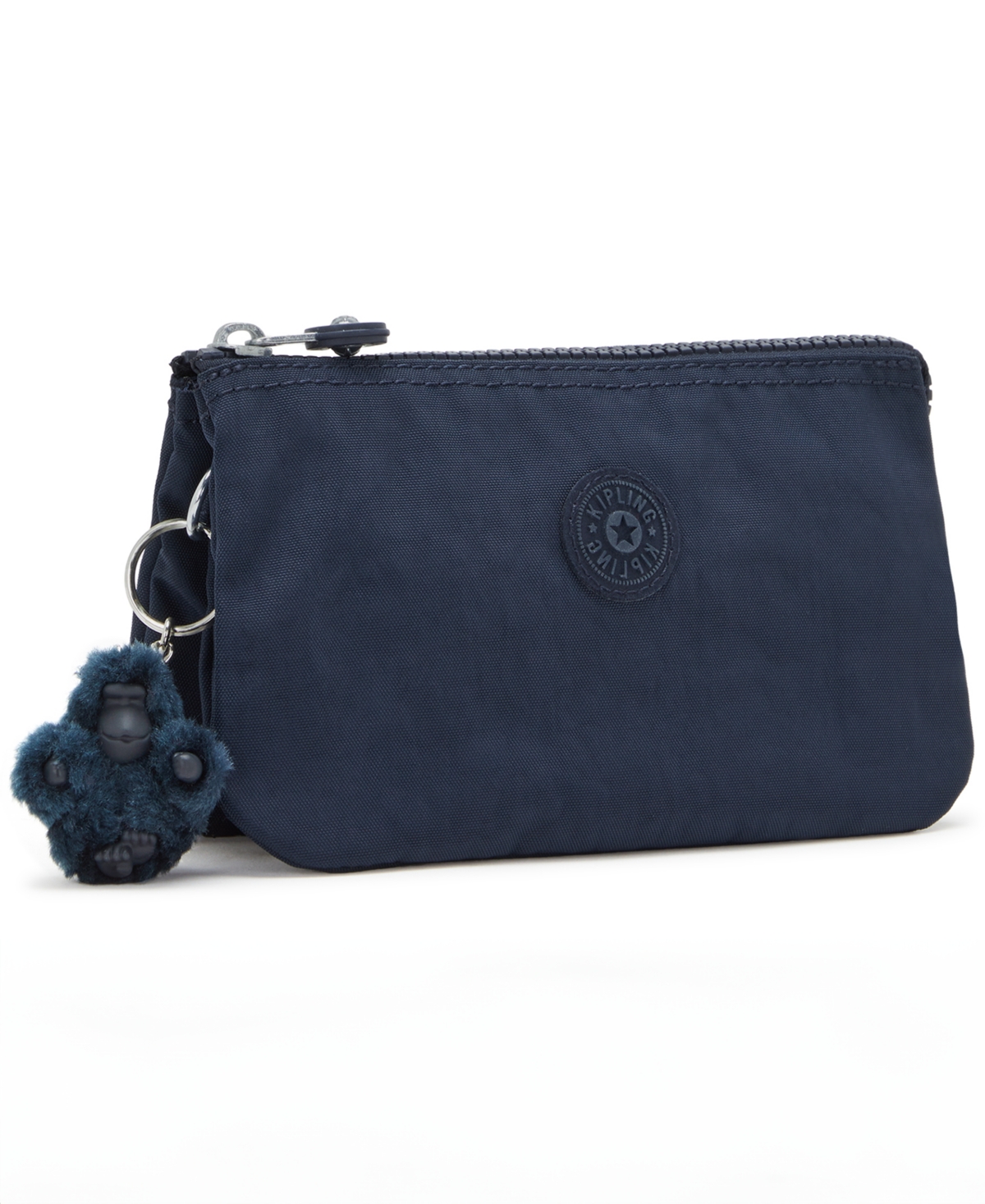 Shop Kipling Creativity Large Cosmetic Wallet In Blue Bleu