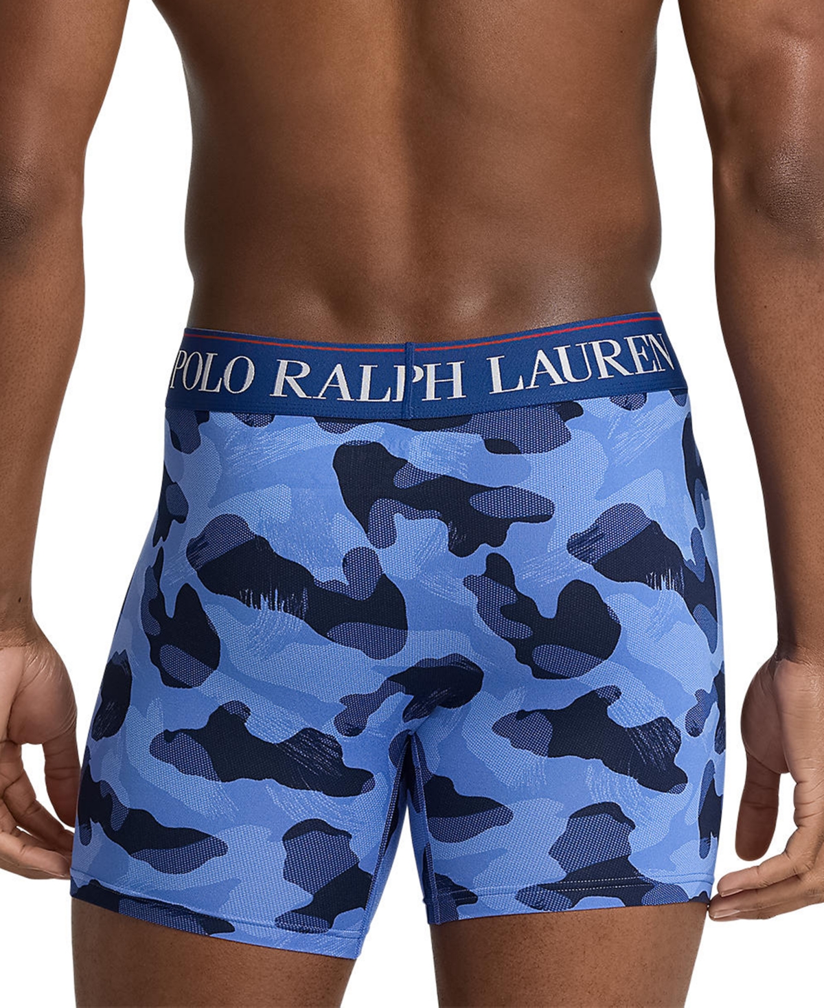 Polo Ralph Lauren Men's 3-Pk. 4D-Flex Cooling Microfiber Boxer Briefs - HARRISON BLUE, POLO SP