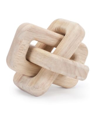 Square Linked Decorative Accents Modern Home Decor Element (Set of 3)