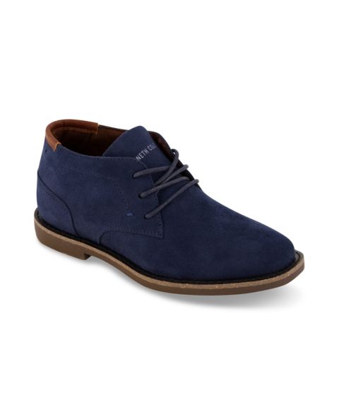 Ботинки Kenneth Cole New York Real Deal Lace Up Boot для мальчиков, цвет: Тёмно-синий