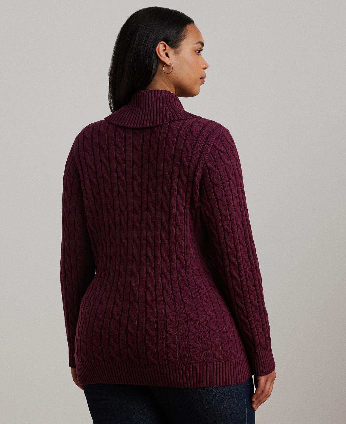 Lauren Ralph Lauren Plus Size Buckled Sweater