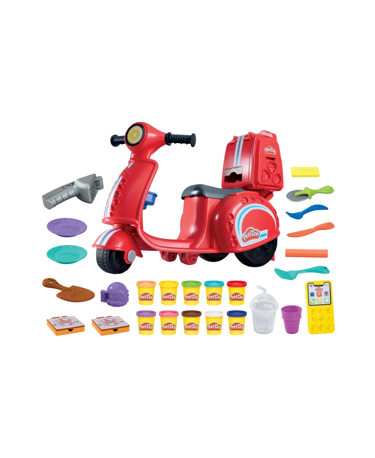 PLAY-DOH PIZZA DELIVERY SCOOTER PLAYSET 