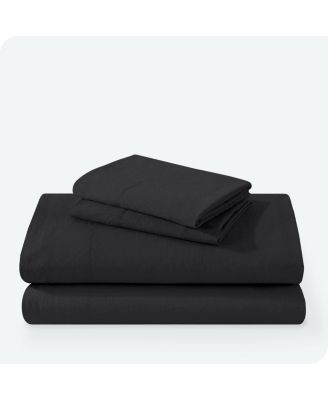 Ultra-Soft Sandwashed Microfiber 4 Piece Sheet Set, Queen