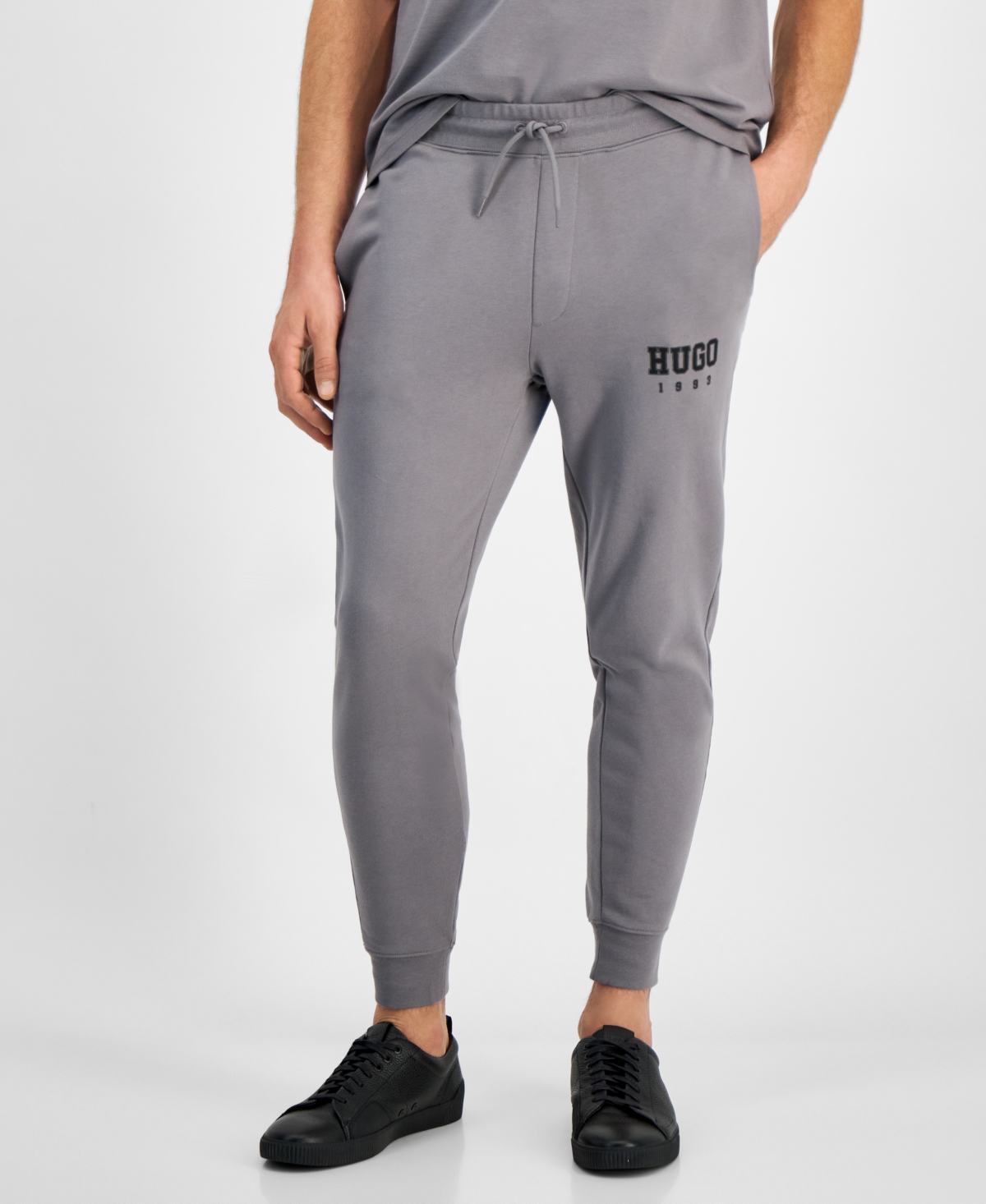Hugo Boss Hugo By Men s Diemor Regular fit French Terry Sweatpants In Med Gy ModeSens