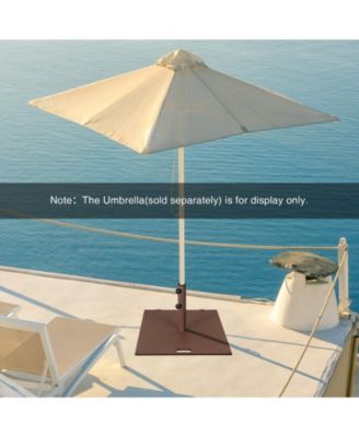 50 LBS Weighted 24 Inch Square Patio Umbrella Base