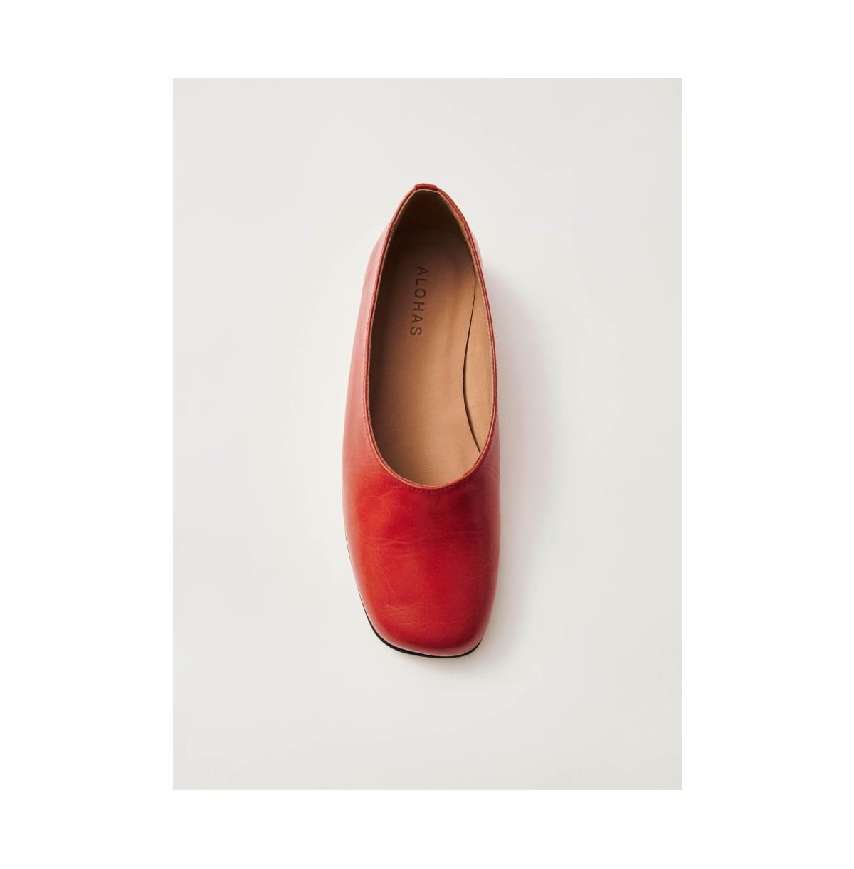 Alohas Women's Edie Leather Ballet Flats