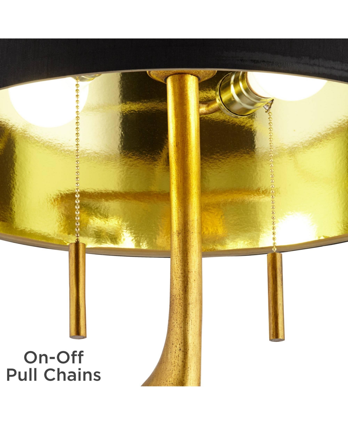 Athena Mid Century Modern Buffet Table Lamp 35 1/2