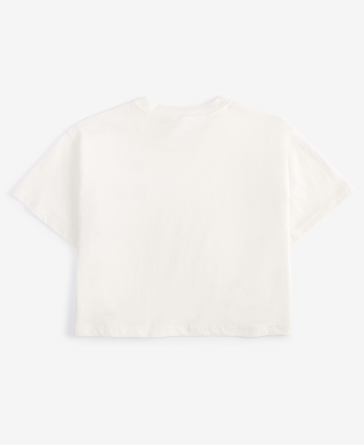 With Jules Big Girls Cotton Cropped Cherry Graphic T-Shirt
