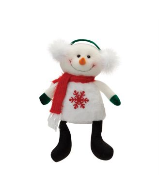 Set of 2 Snowman Decorations – Delightful Winter and Holiday Accents