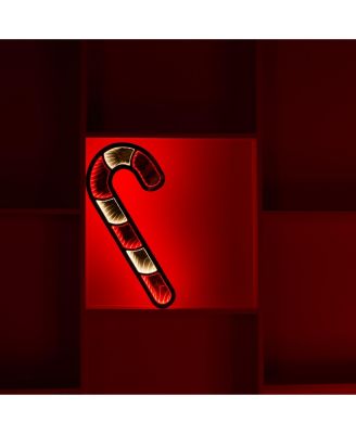 Infinity Candy Cane Decoration – Unique Holiday Accent for Festive Decor