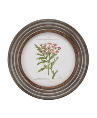 Framed Floral Print for Elegant Wall Art and Home Accents (Set of 6)