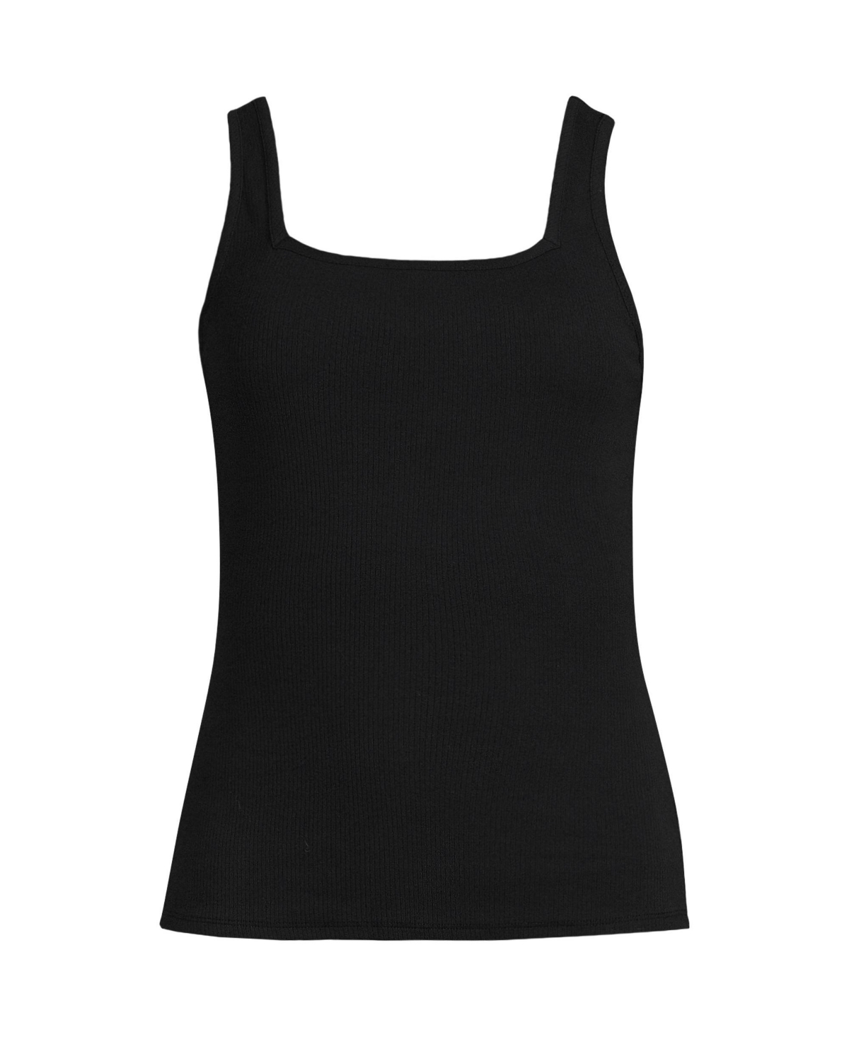Lands' End Women's Wide Rib Tank Top