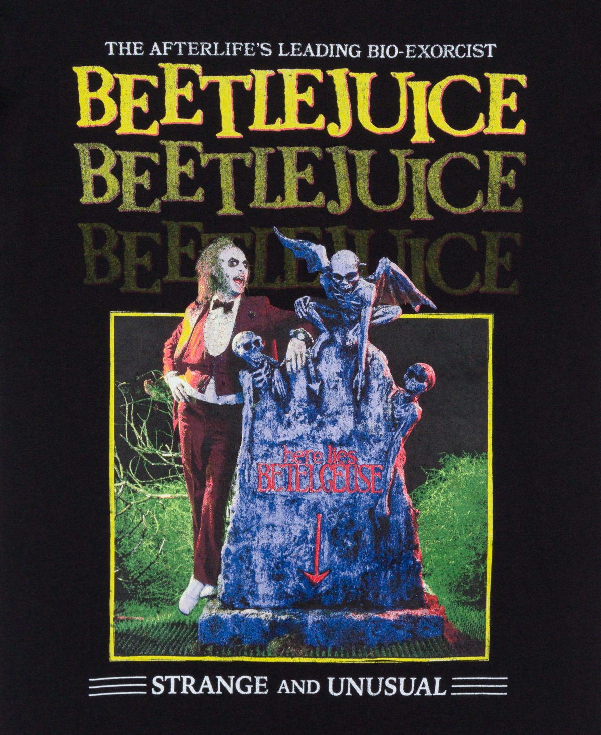 Beetlejuice Big Boys Short Sleeve Graphic T-shirt