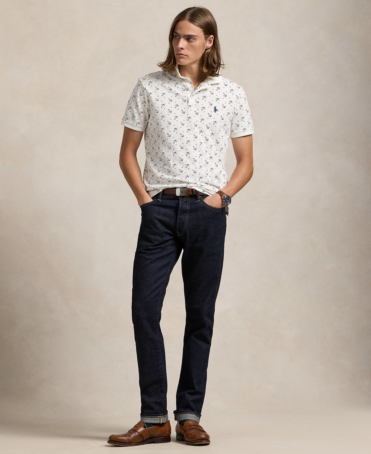 Polo Ralph Lauren Men's Classic-Fit Stretch Mesh Polo Shirt
