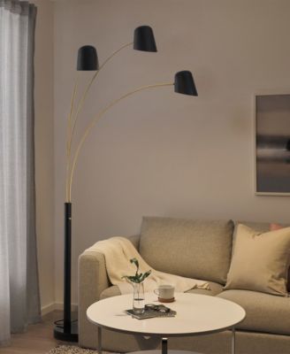 Culver 3 Light Arc Floor Lamp