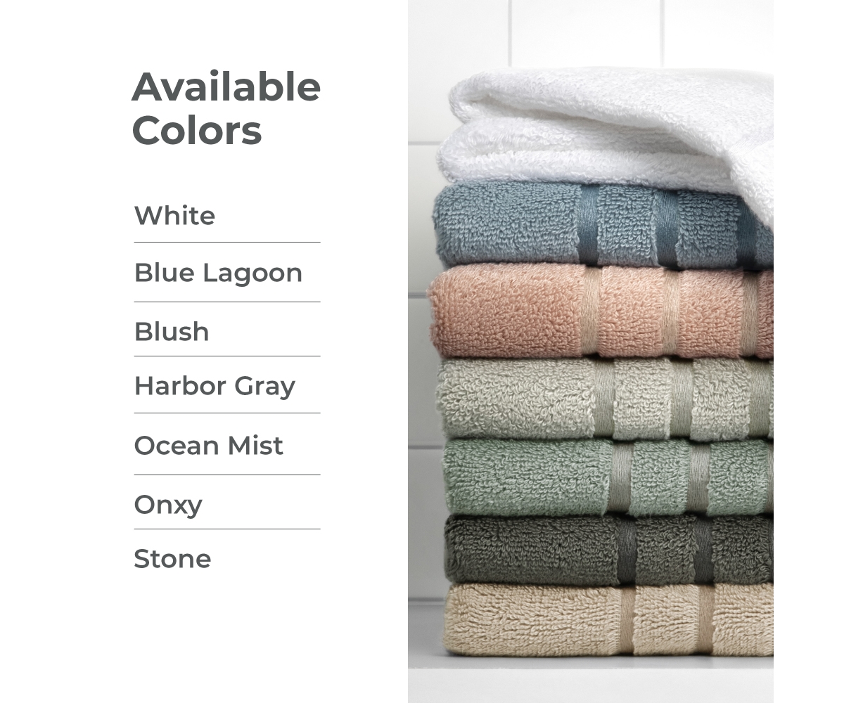 Cariloha Bath Towel | Blush 28"x54" Turkish Cotton & Viscose Material Blend Extra Smooth, Odor Resistant and Highly Absorbent