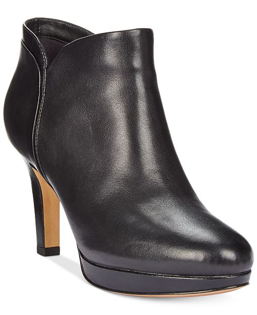 Clarks Women's Delsie Stella Booties & Reviews - Boots & Booties ...