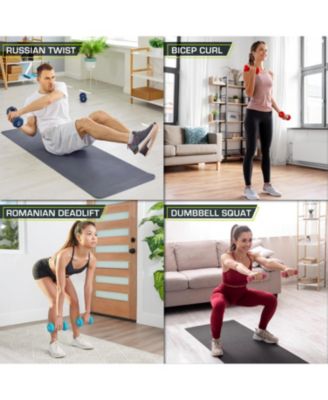 Neoprene Dumbbells, 8lbs, Set of 2