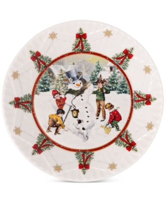 Villeroy & Boch - Toy's Fantasy Building a Snowman Large Bowl