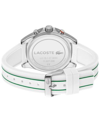 Men's Mainsail White Silicone Watch 43mm