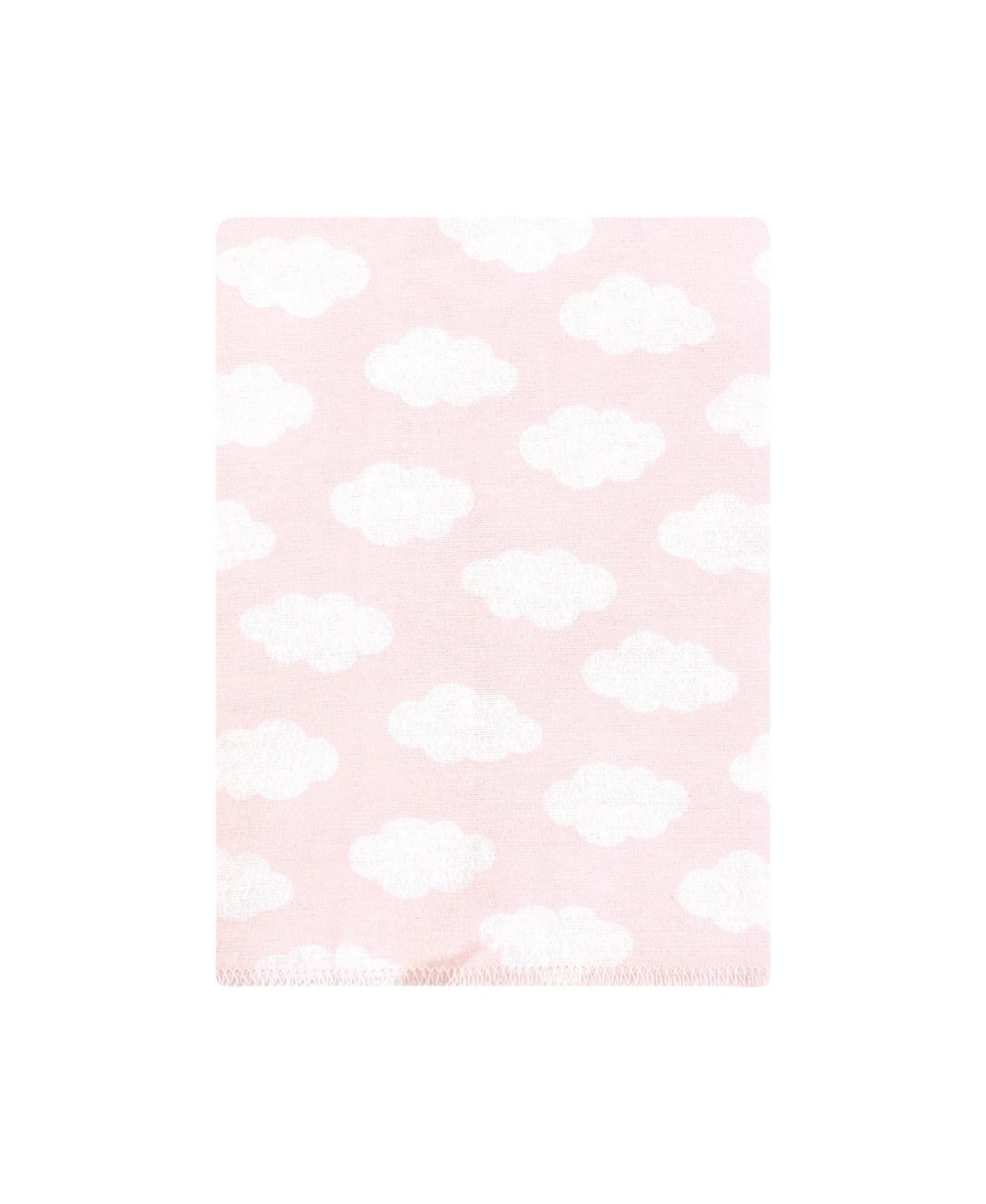 Hudson Baby Infant Girl Cotton Flannel Burp Cloths Bundle, One Size - Unicorns rainbows