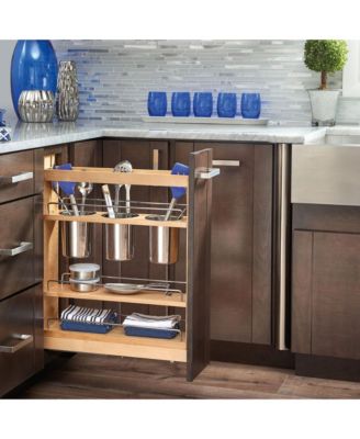 5" Pull Out Kitchen Cabinet Organizer w/ Soft-Close, 448UT-BCSC5C