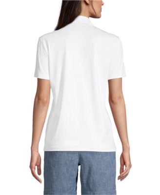 Women's Short Sleeve Rapid Dry Sport Neck Polo Shirt