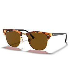 Sunglasses, RB3016 CLUBMASTER FLECK